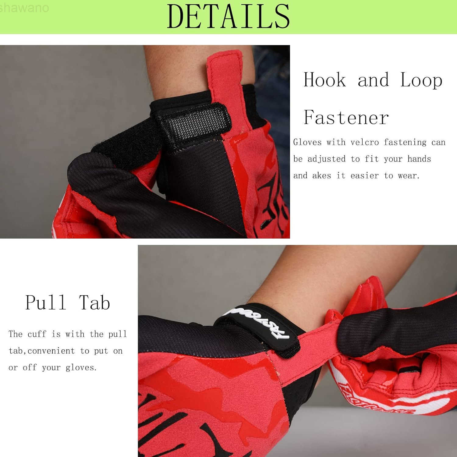 Bike Motorcycle Gloves Motocross Motorbike ATV Off Road Racing Sports Cycling GlovesW250911