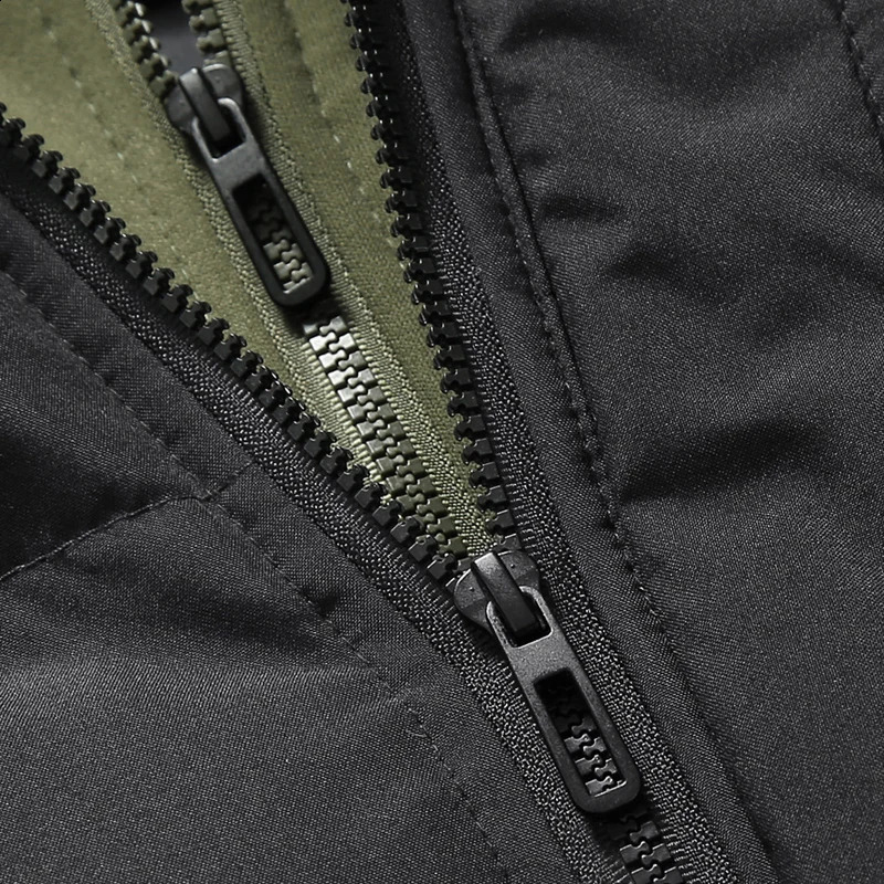 Autumn CottonPadded Coat Men Winter Oversized TwoPiece Parkas Outdoor Warm Thick Bread Jackets Plus Size Hooded Tops 250911