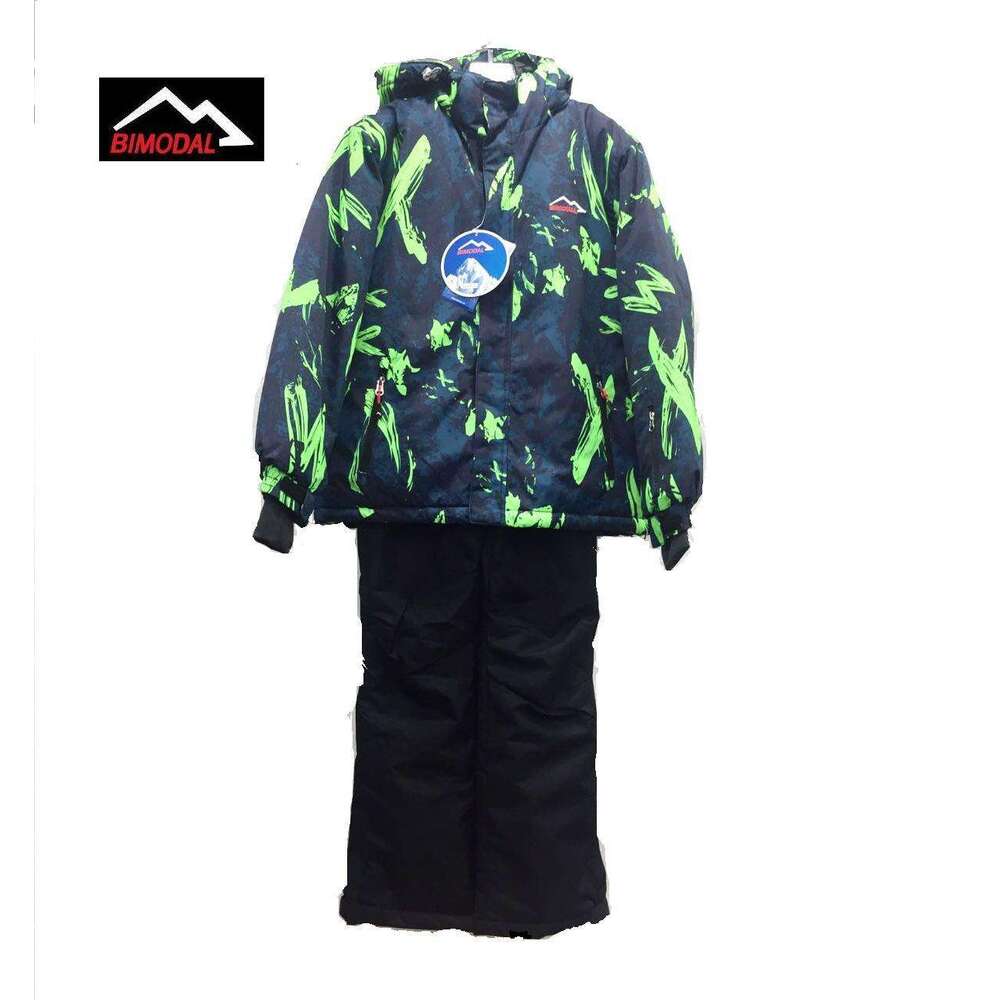 Kids' Clothing Children's Ski Suit BIMODAL Ice Skiing Outdoor Warm Cold Down Cotton