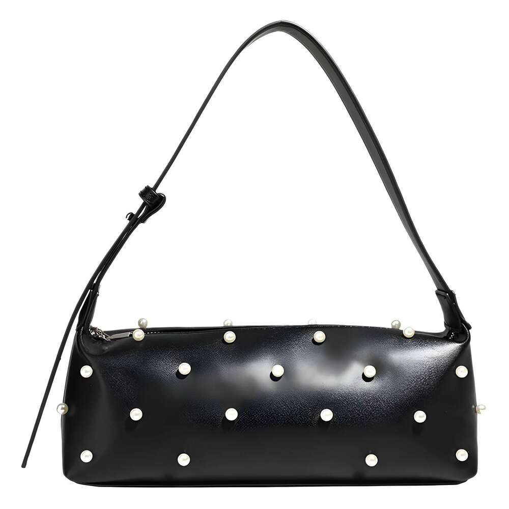 High-End Pearl Handbag Designer Bags Baguette Niche Underarm Commuter Shoulder Bag