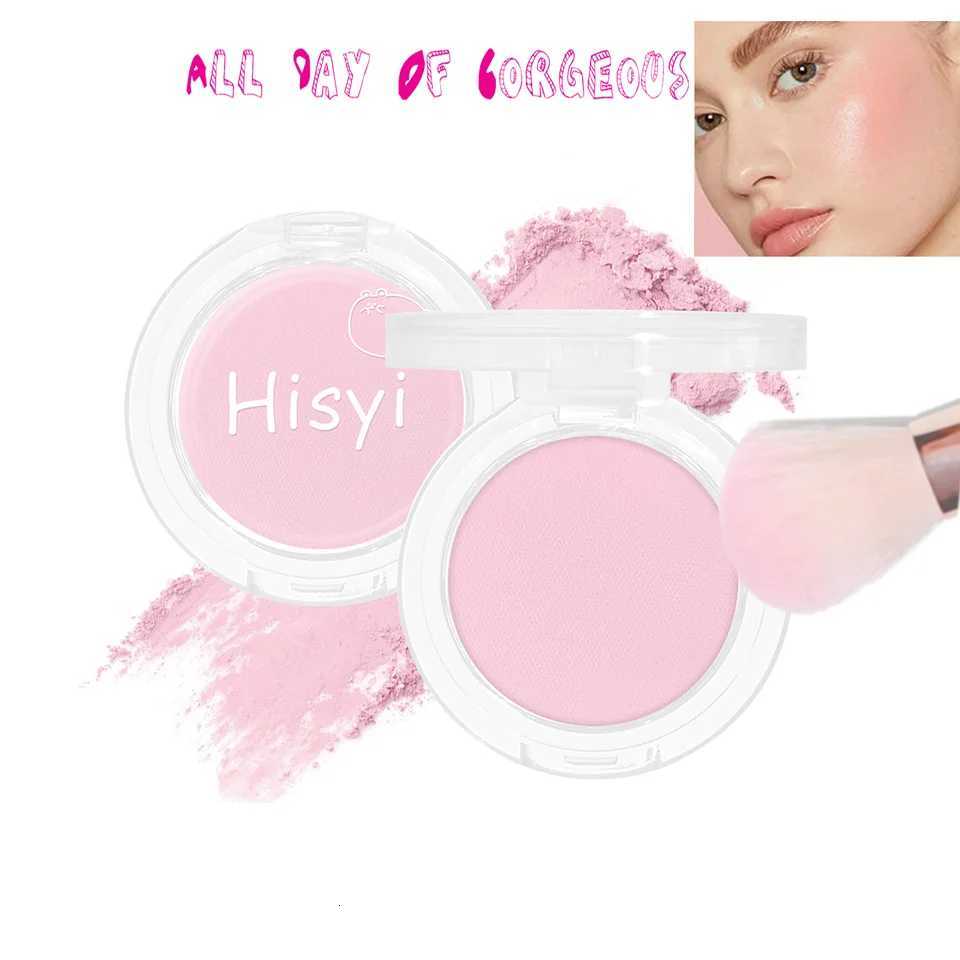 HISYI slightly tipsy blush matte fine flash micro flash natural color makeup pure desire monochrome blush plate W250911