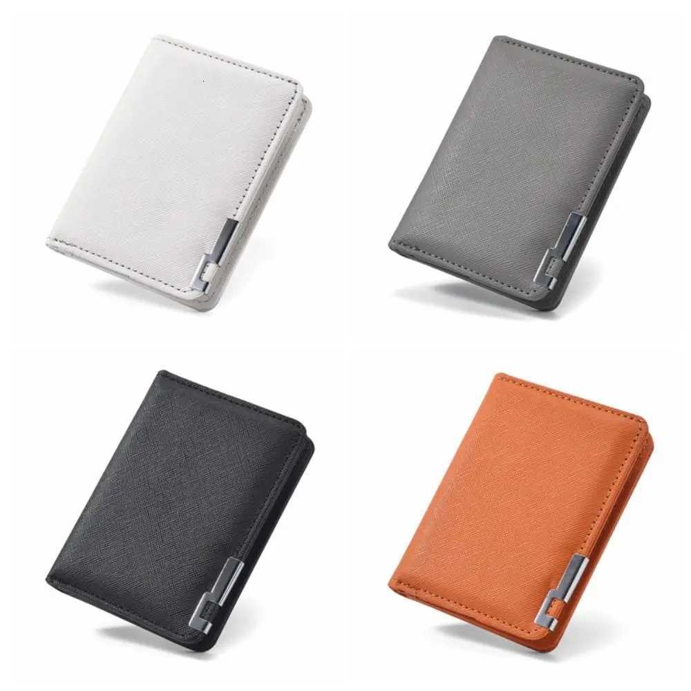 Fashion PU Mens Short Wallet Fold Multicard Slots Male Leather Purse Cash Bag Ultrathin Card Holder Daily Use W250911