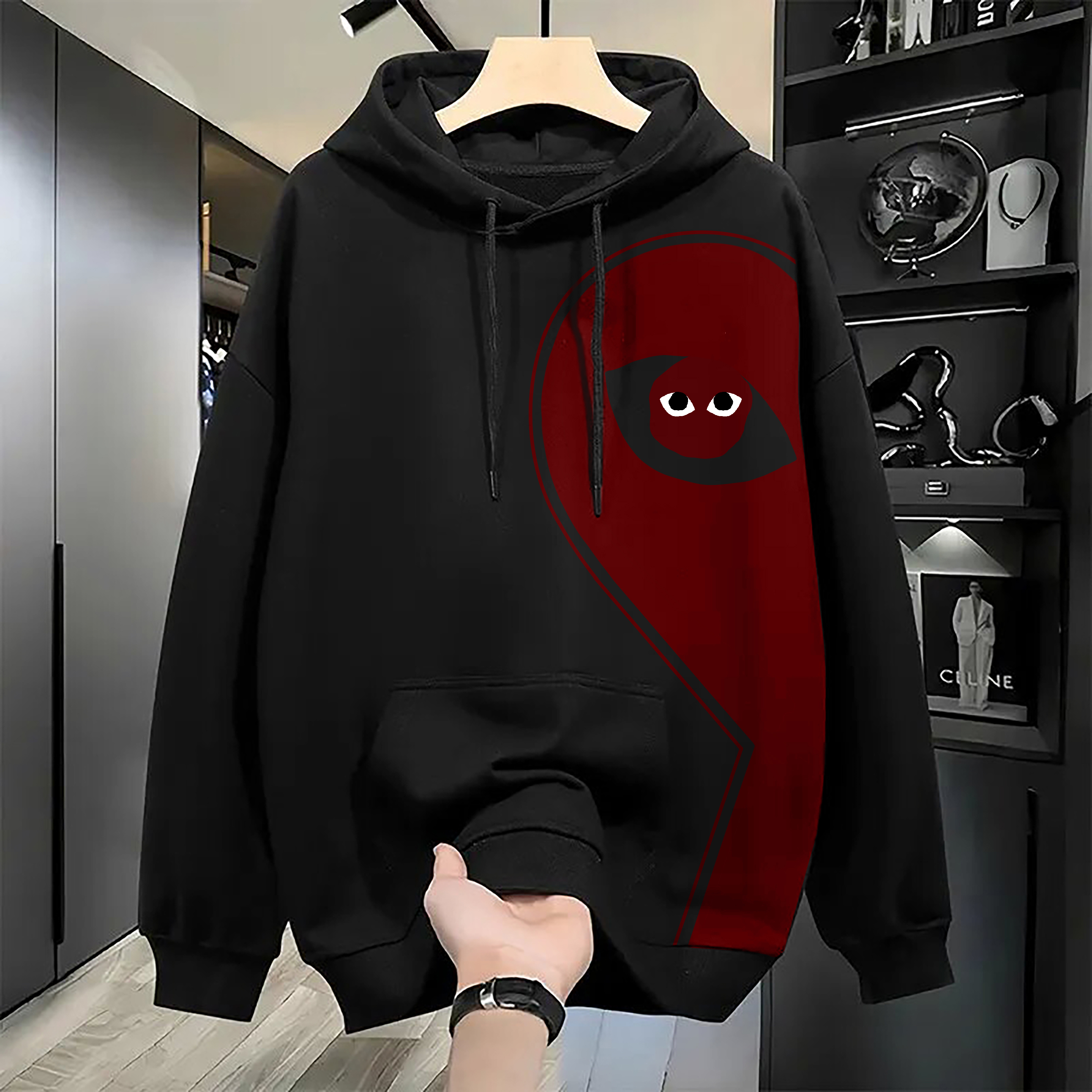 Designer Men's Hoodies Luxury Brand Casuals Memories Collection Zip Up Hoodie Grunge Streetwear Sweatshirts Men Top Goth Oversized Womens Clothin
