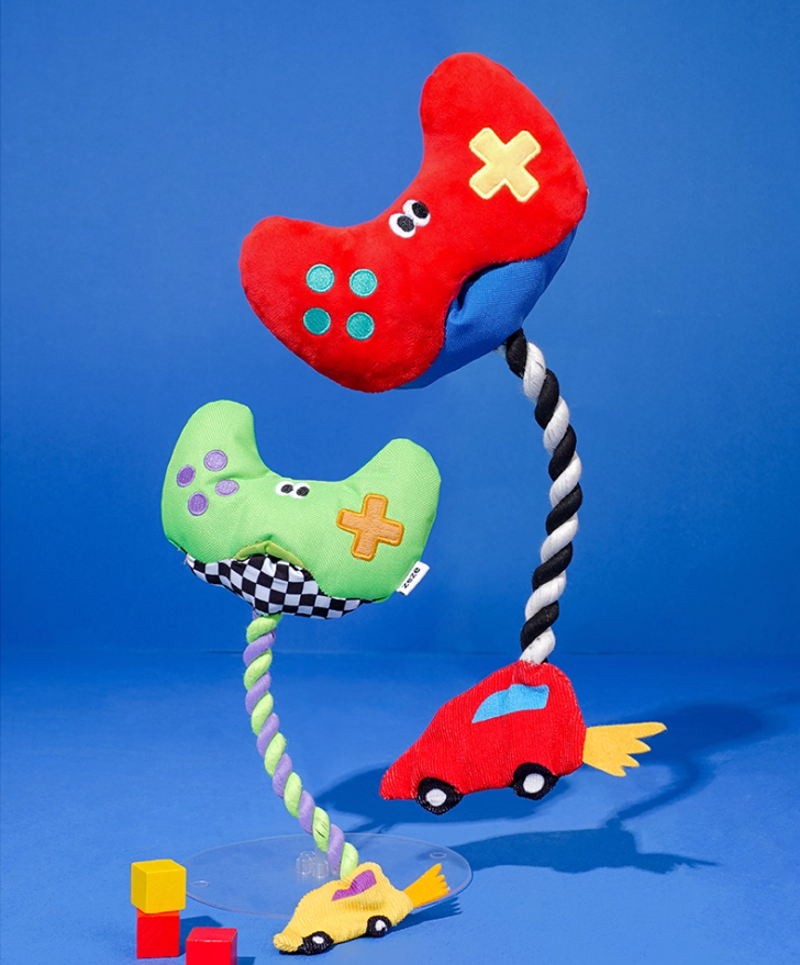 Small Teddy Pet Friendly Durably Crafted Rope Knot Perfect Teething & Interactive Tugging Tool
