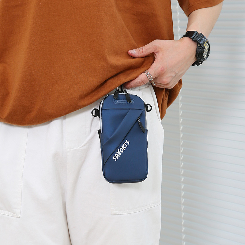 Arm Bag Outdoor Sports Designer Bag Running Free Shipping Mobile Phone Bag Multifunctional Cycling Crossbody Bag Luxury Bag PU Leather Film Portable W