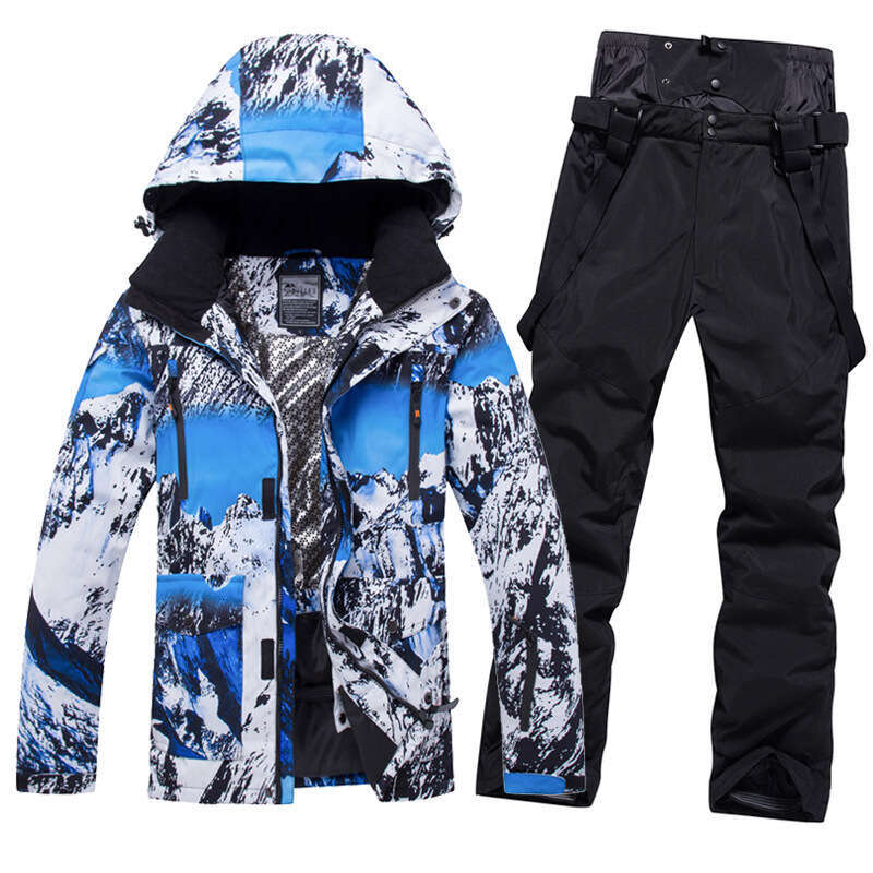 Clothing Warm Suit Men's Cotton Waterproof Breathable Wear Resistant Single And Double Board Couple Style Ski Suits Women