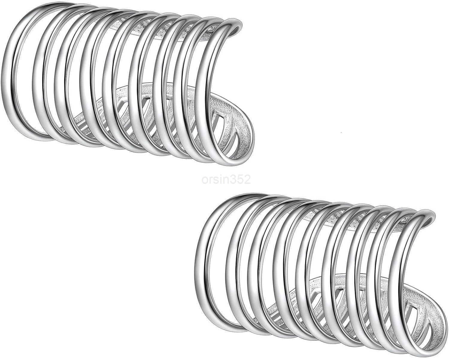 925 Sterling Silver Ear Cuff Non Piercing Helix Cartilage Clip on Wrap Earrings for Women Various StylesW250911