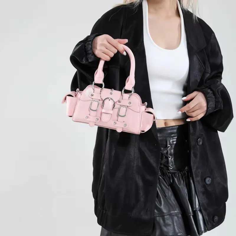 2025 New PU Square Shoulder Crossbody Bags Solid Popularity Hot Trendy Stylish Design Y2K Style Handbags for Women Fashionable W250911