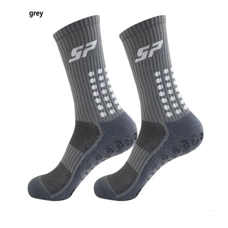 1 Pairs New Men Women Soft Breathable Antislip Football Socks Running Soccer Basketball Cycling Sports Grip Socks D250911