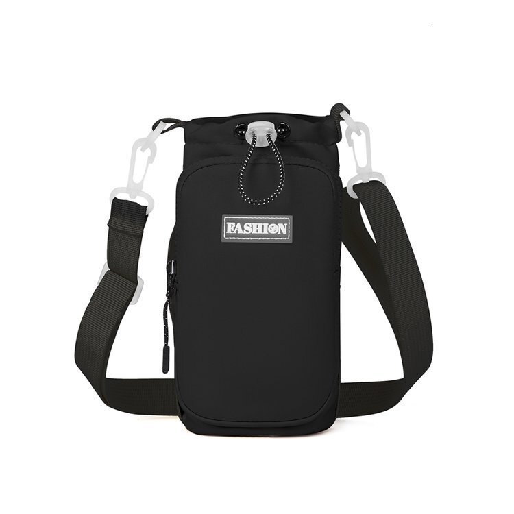 New Portable Water Bottle Bag Women Outdoor Designer Bag Lightweight Travel Luxury Bag Free Shipping Crossbody Bag Multifunctional Phone Drawstring Sh