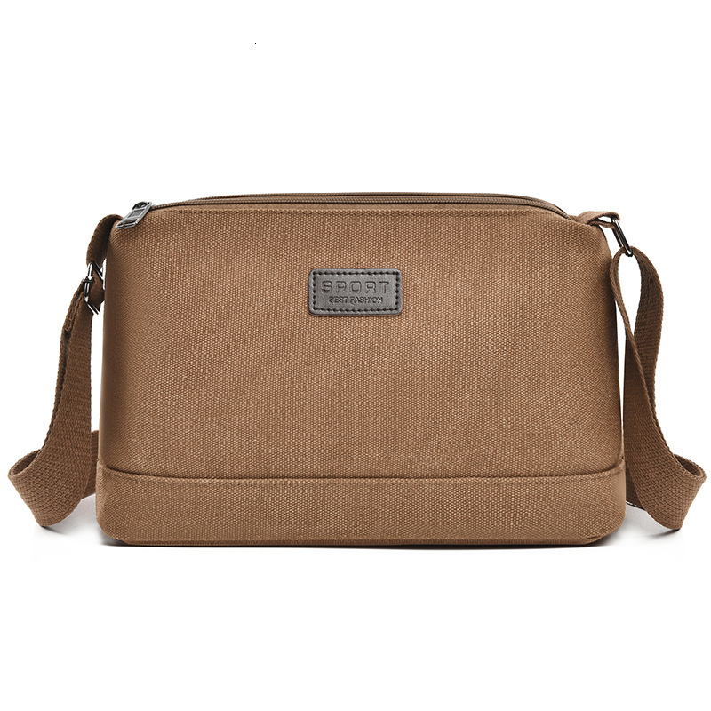 Men S Versatile Travel Luxury Bag Free Shipping Crossbody Bag New Large Capacity Double Layer Shoulder Bag Lightweight Trendy Designer Bag Canvas Bag 