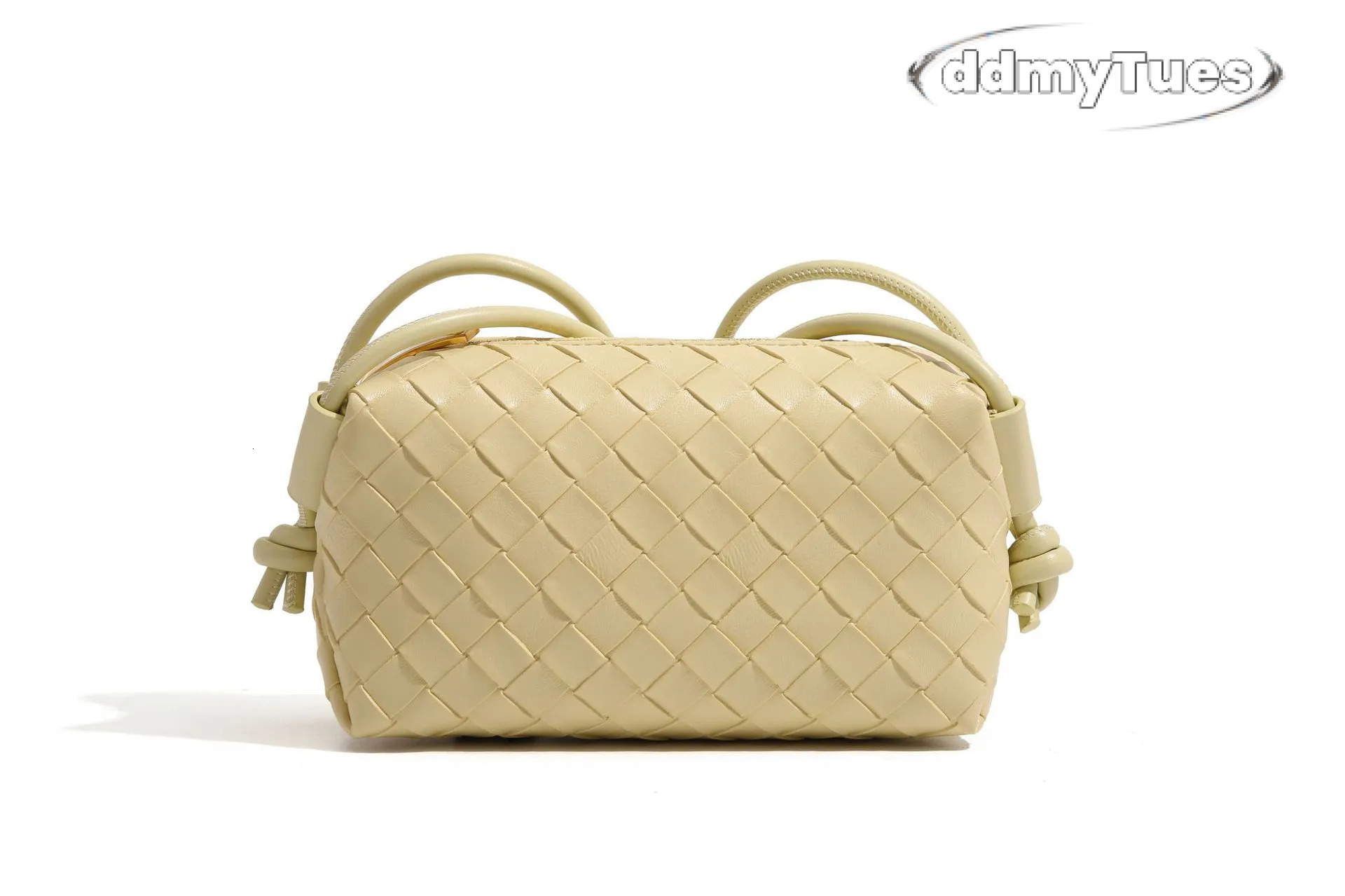 Woven Women's Handbags new Korean Style Exquisite Fashionable Small Square Commuting Versatile Handheld and Shoulder Bags TUES