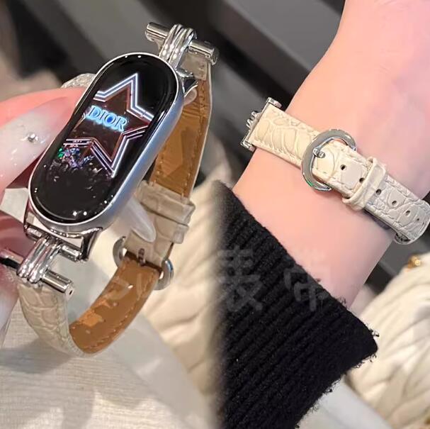 small fragrance suitable for Band Arc de Triomphe texture leather texture strap female 250712