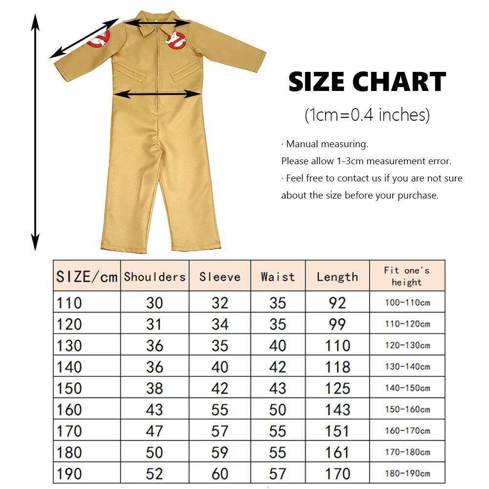 Ghostbusters Children and Adults R ole Playing Costumes Halloween Christmas Carnival Theme Party P arty Costume Series