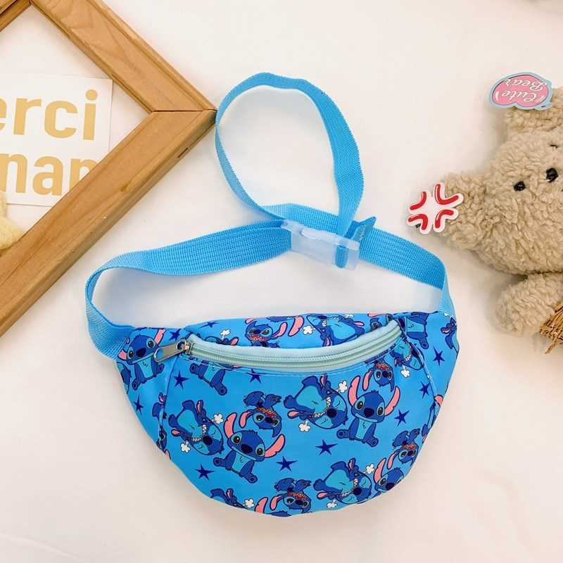 Disney children's bag - cartoon style single shoulder bag with adjustable strap for cross-body use