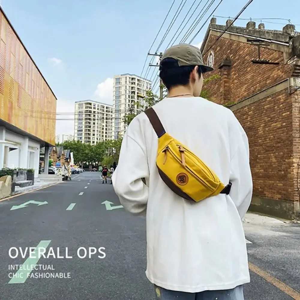 Chest Bag Fashion Casual Versatile Crossbody Bag Multi functional Large Capacity Trendy Sports Waistpack Z250911