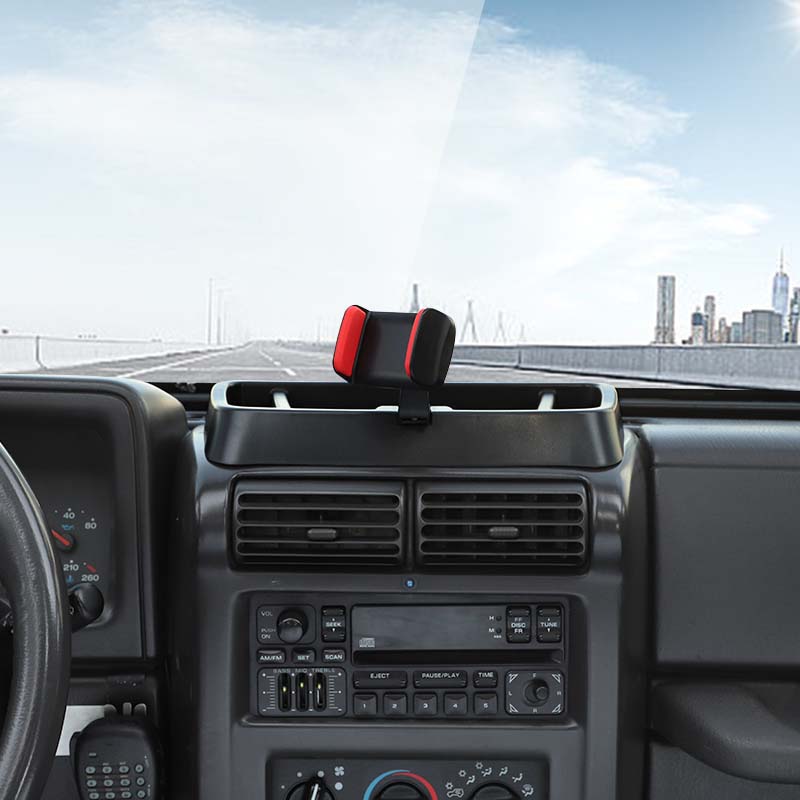 Car High-quality Car Phone Stand Bracket For Jeep Wrangler TJ 1997-2006 Interior Accessory Decoration