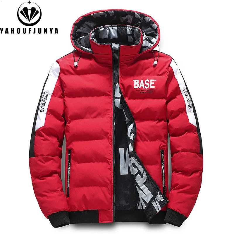 Winter Men Outdoor Windbreak Removable Hooded Jacket Thick Warm Casual Fashion Parka Coat Male s 250911