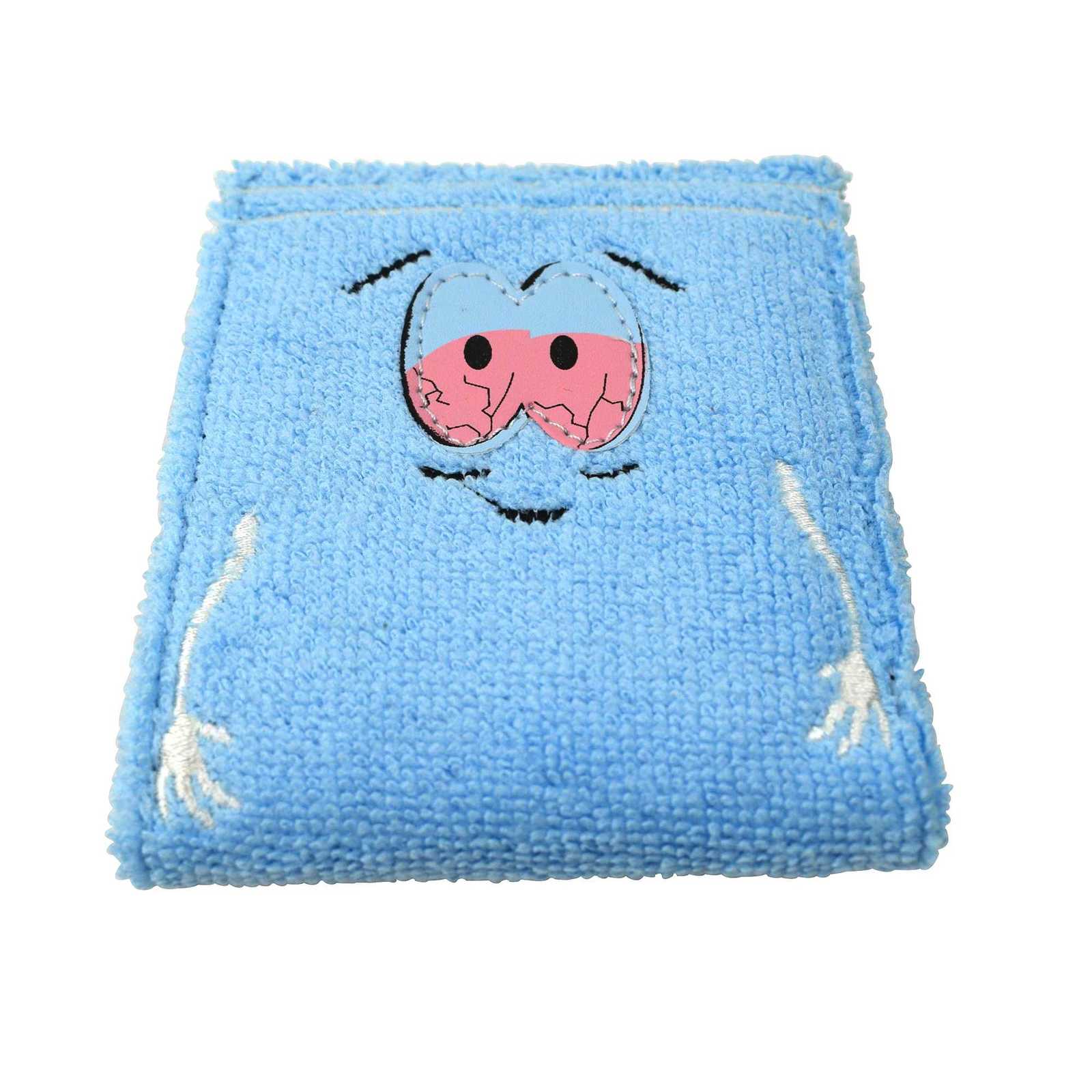 High Quality Funny Cute Cartoon Towel Character BiFold Wallet with Zipper Coin Pocket Short Purse W250911