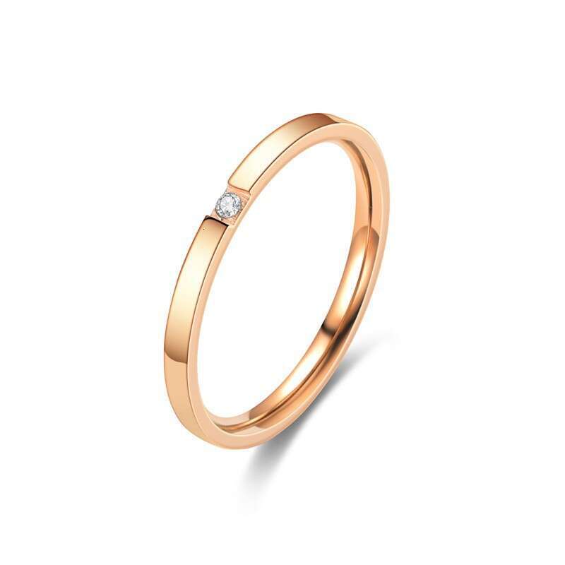 Band Ring Designer rings for women Luxury jewelry men Wedding love ring Stainless steel plated with 18K gold set with zirconia Holiday and vacation gi