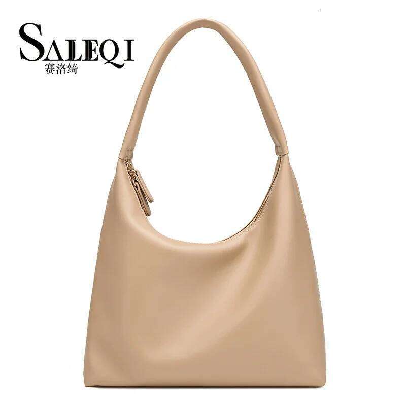 Retro PU Underarm For Woman Designer Brand Korean Soft Leather Women S Dumpling Bag New In Handbag Female