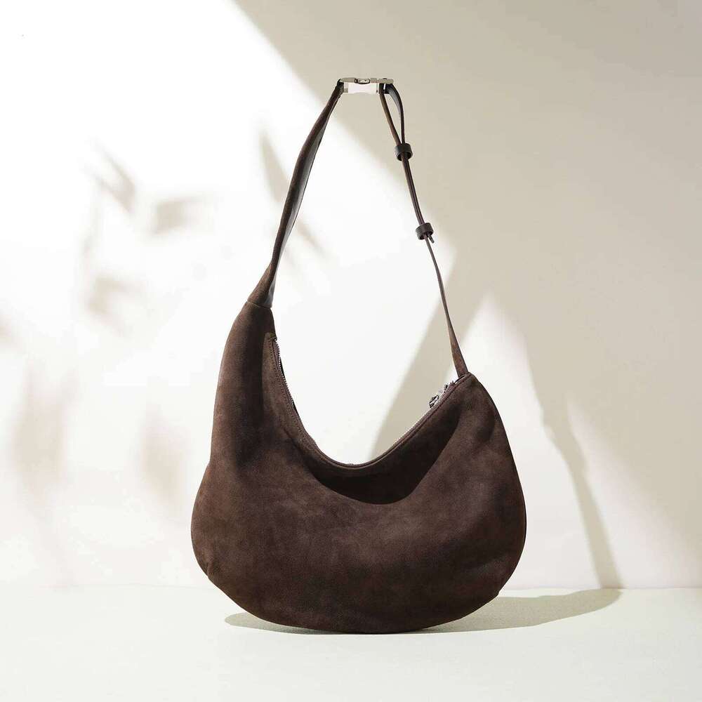 Factory Manufacturer Women's Suede Handbag Top Grain Sheepskin Leather Shoulder Crossbody Bag Tote Fashion Design Wholesale