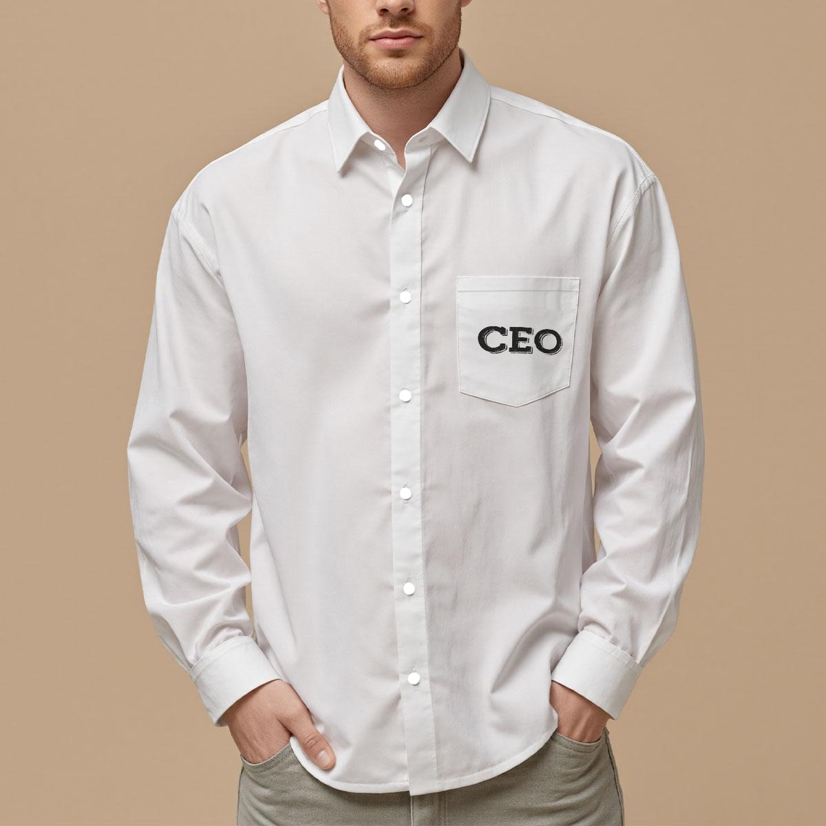 DHgatepod Men's Slim Fit Printed Long Sleeve Shirt - Lightweight Breathable Button Down Shirt for Casual & Formal Wear