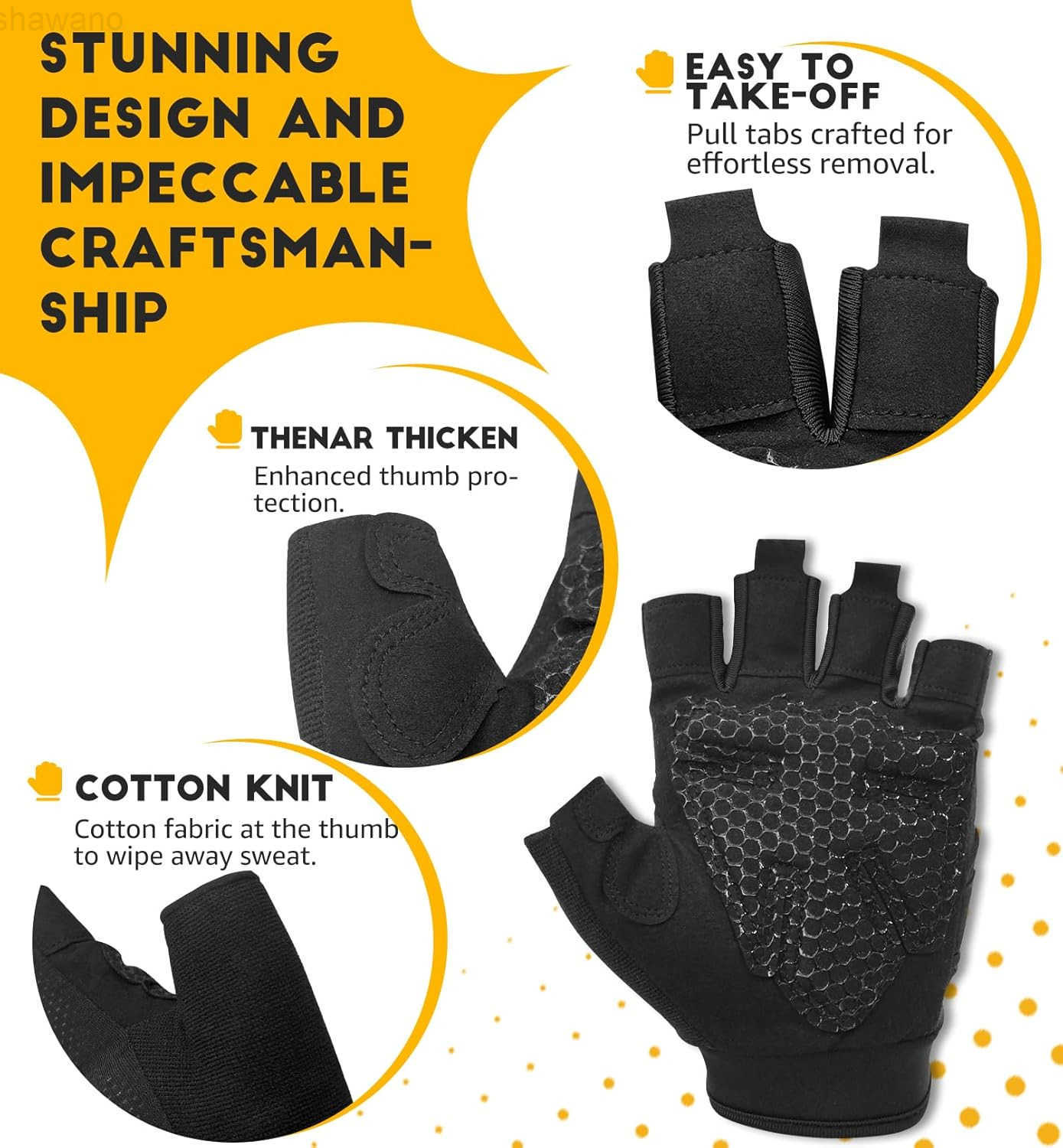 Workout Gloves for Men Women Kids Ventilated Exercise Gloves Cycling Gloves with Full Palm Silicone Padding for Fitness Tennis Weightlifting Gym Train