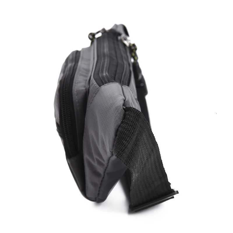 Unisex Casual Waist Pack WaterResistant Oxford Crossbody Bag Neutral Style Chest Pack for CyclingRunningTravel Z250911