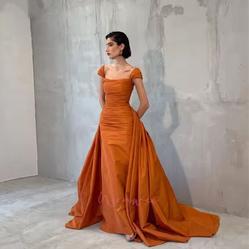 Prom Gown Customize Elegant Mermaid Evening Dresses Spaghetti Strap Pleat Sleeveless Formal Party Gowns for Women 2025