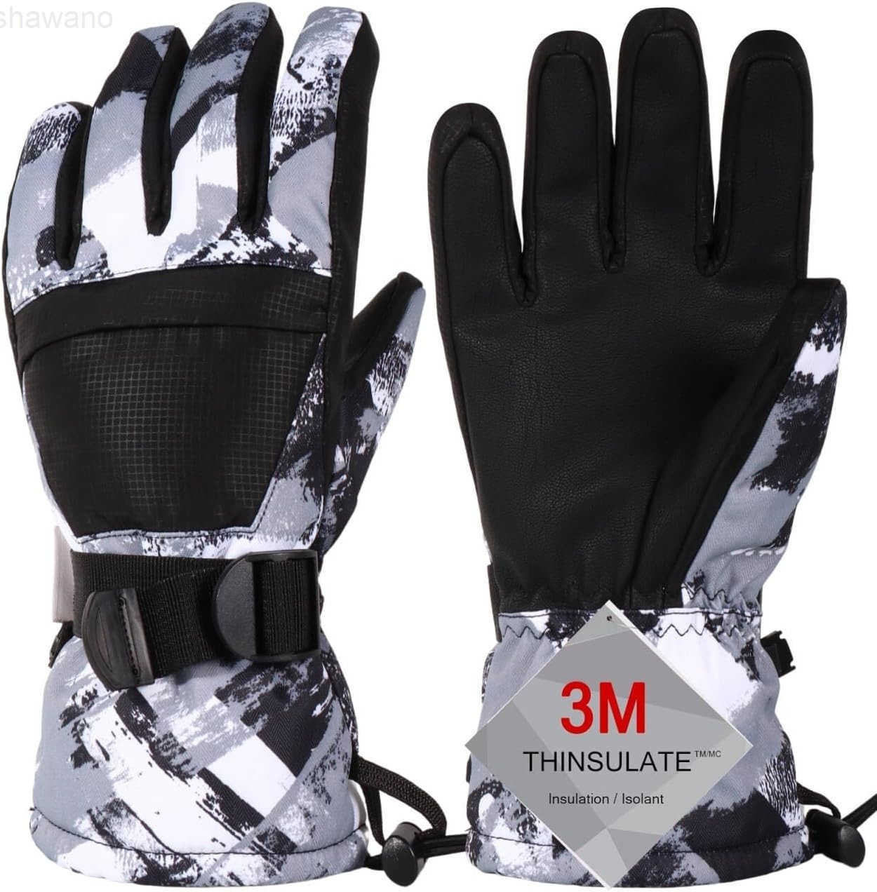 Gloves Warmest Waterproof and Breathable Snow Gloves for Cold Weather Fits Both Men Womenfor Parent Child OutdoorW250911