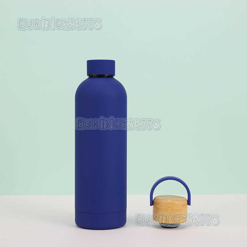 304 Stainless Steel Small Mouth Bottle Insulated Cup Outdoor Hiking Portable Sports Water Bottle H250911