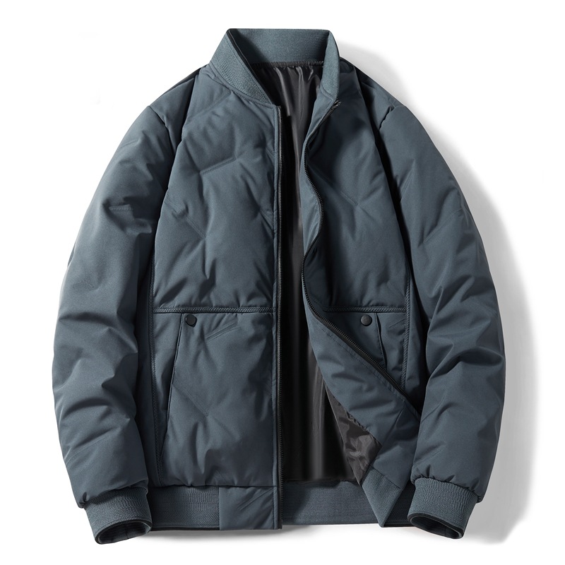 M3505 Spring and autumn heavyweight jacket sweatshirt double zipper hooded cardigan men's sweatshirt