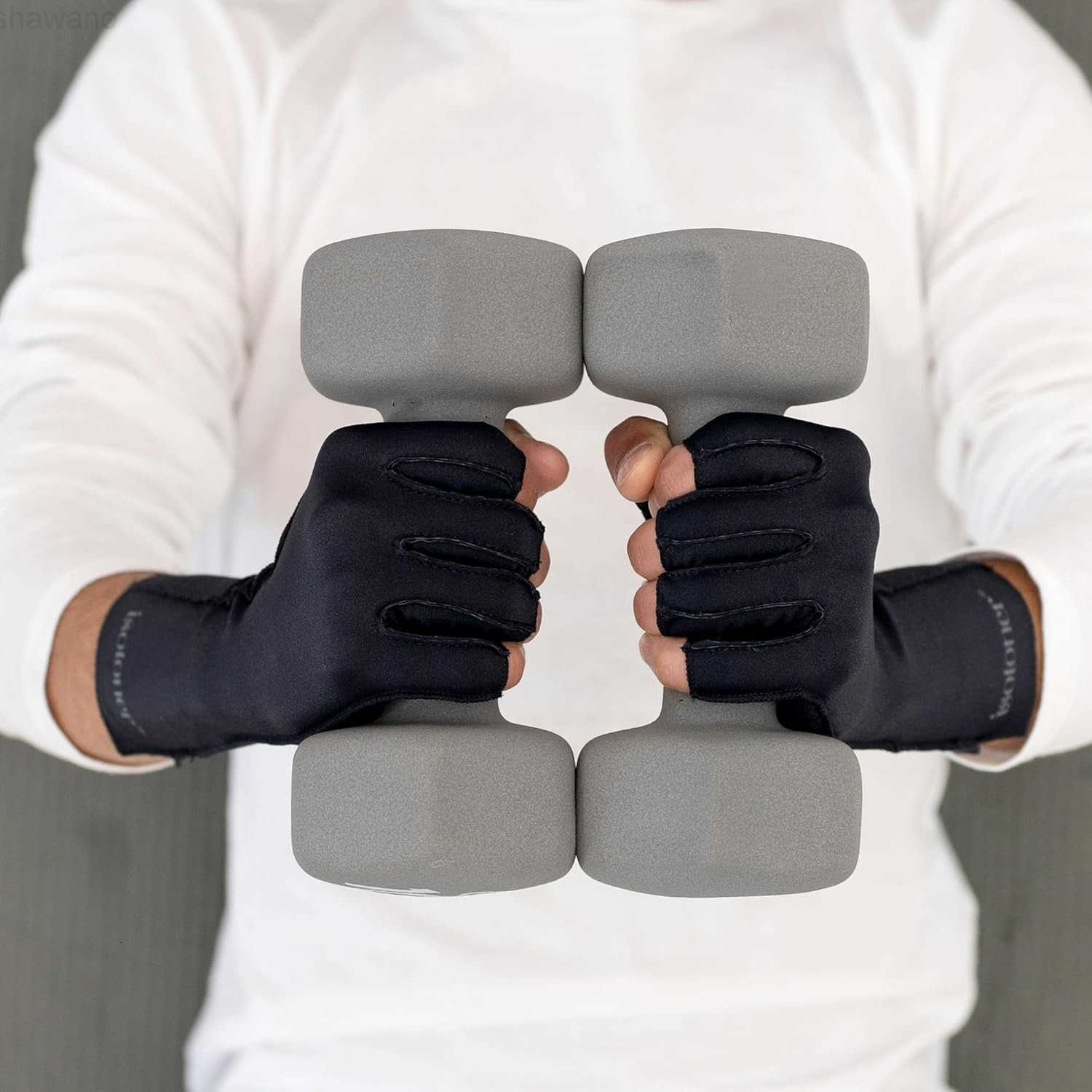 Women Men Arthritis Compression Rheumatoid Pain Relief Gloves for joint support with OpenFull finger designW250911