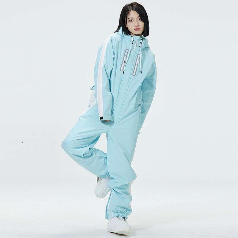 Ski Suit Set One-Piece Adult Windproof Waterproof Warm Outdoor Gear Snowboard Jacket