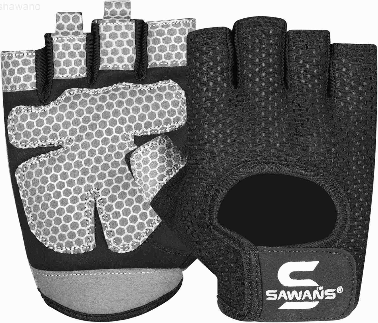 Workout Gloves for Men and Women Weight Lifting Gloves Gym Fitness Exercise Cycling Pull ups Microfiber Lightweight Breathable NonSlip Silicone Padded