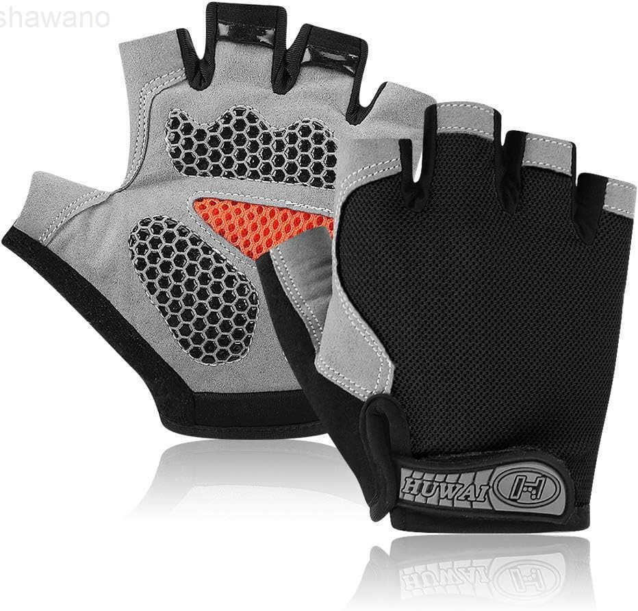 Cycling Gloves for Men Women Bike Gloves Half Finger Road Bike MTB Gloves AntiSlip ShockAbsorbing Glove for Fitness Cycling Outdoor SportsW250911