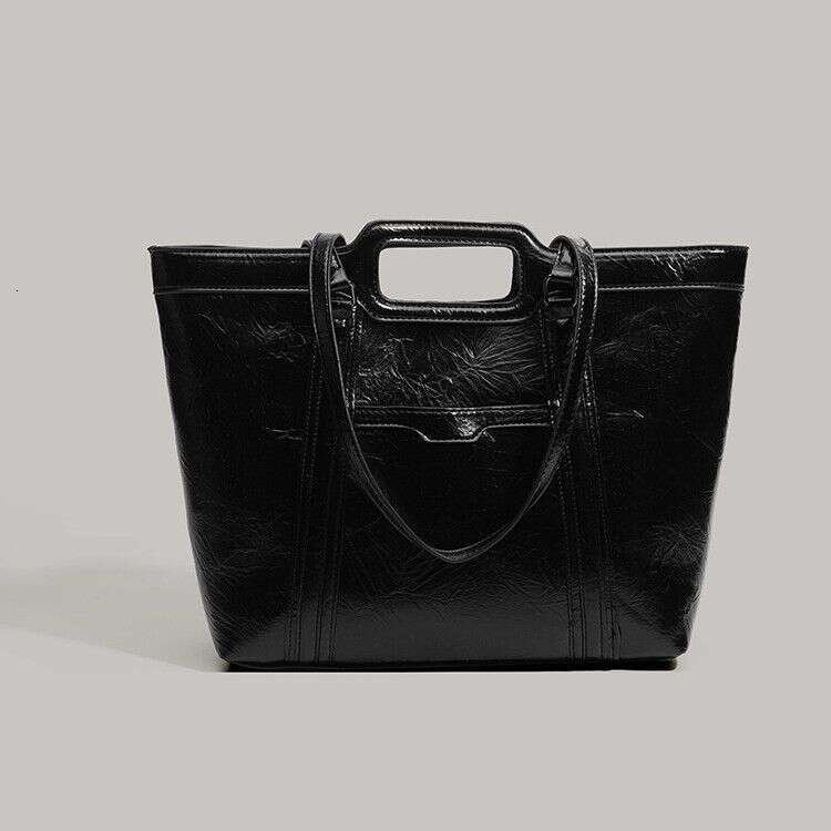 Women's 2025 New Fashion High-End Single Shoulder Handbag Niche Design Commuter Large Capacity Tote Bag