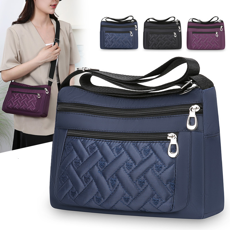 New Designer Bag Capacity Shoulder Bag Luxury Free Shipping Bag Outdoor Travel Multi Compartment Crossbody Bag Commuting Travel Lightweight Middle Age