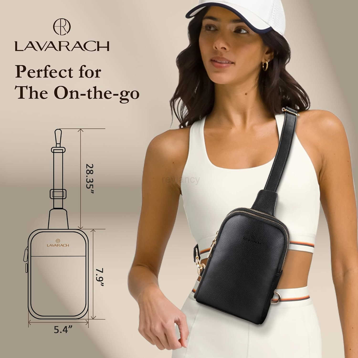 Small Sling Bag for Women RFID Fanny Packs Vegan Leather Crossbody Bags Crossbody Purse Gift for WomenW250911