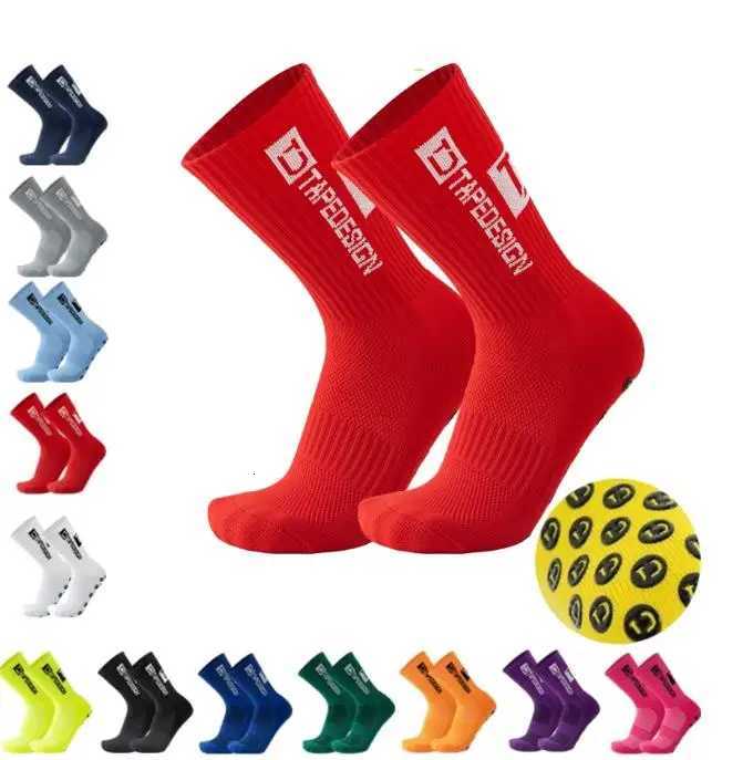 126 Pairs AntiSlip Football Socks Men Women Sports Socks Breathable Silicone Bottom Soccer Sport Running Cycling Grip Sock D250911