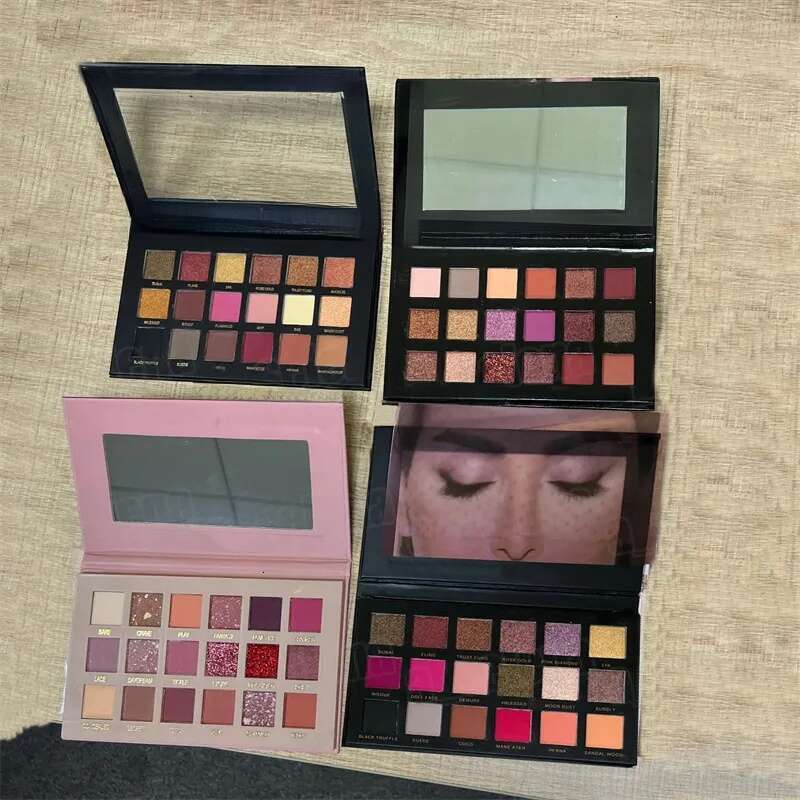 Beauty Eyes Makeup shadows palette 18 colors Eyeshadow Palettes matte shimmer Rose eye shadow palettes 4 styles Free shipping