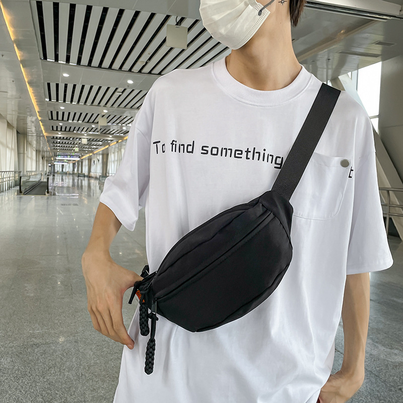 Japanese Style Simple Small Luxury Bag Crossbody Bag Free Shipping For Men New Trend Retro Chest Bag For Designer Bag Women Sports Casual Large Capaci