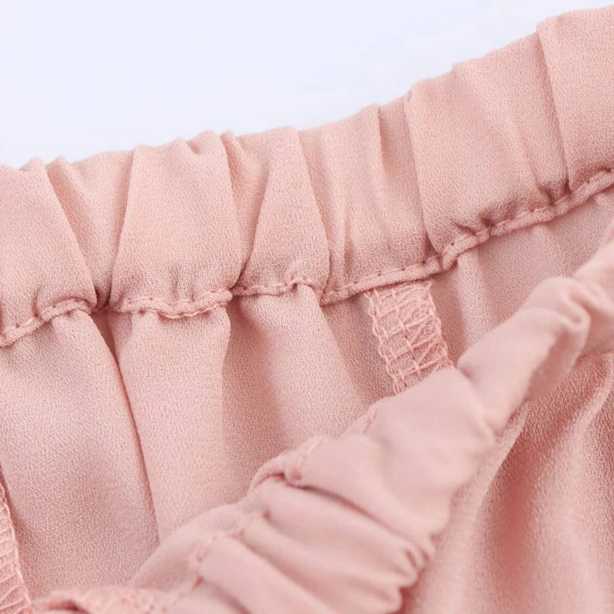Women's Ruffled Mini High Elastic Waist Asymmetric Hem Spring and Summer New Casual Slim Chic Short Skirt dongdumaoyi