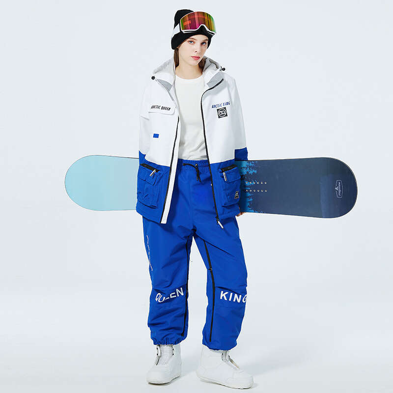 Men's Clothing For Men Women Couples Warm And Thick Set Single Double Board Ski Suit