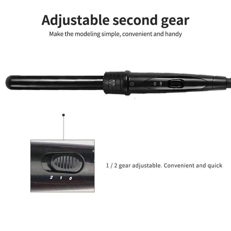 5 In 1 Professional Iron Waver Pear Flower Cone Electric Hair Curler Roller Curling Wand
