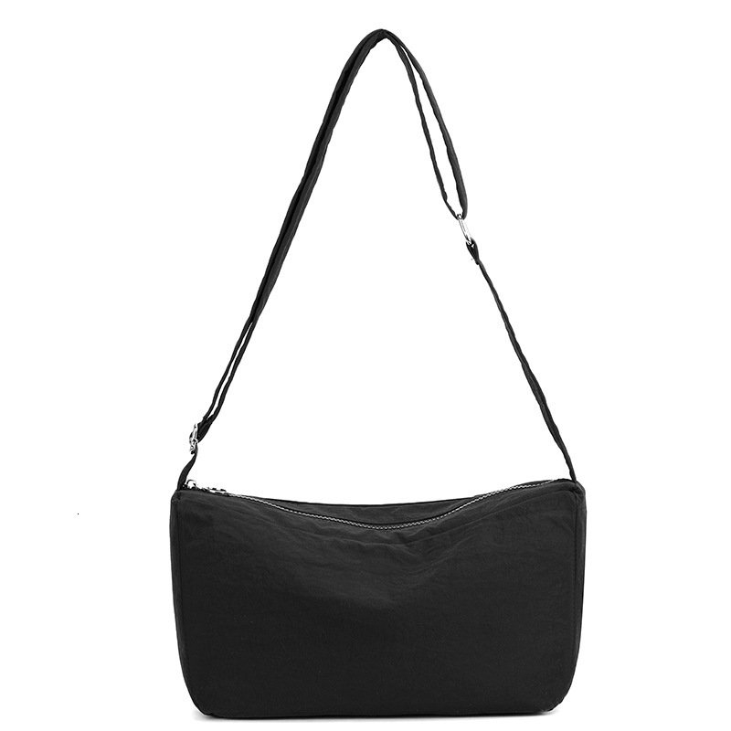 Luxury Bag Foreign Trade New Simple Crossbody Bag For Women Solid Color Casual Versatile Shoulder Bag Designer Free Shipping Bag Nylon Portable Niche 