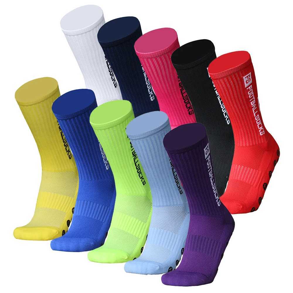 Outdoor Sports Running Socks Compression Stretch Socks Athletic Football Soccer Socks Anti Slip Socks with Grips D250911