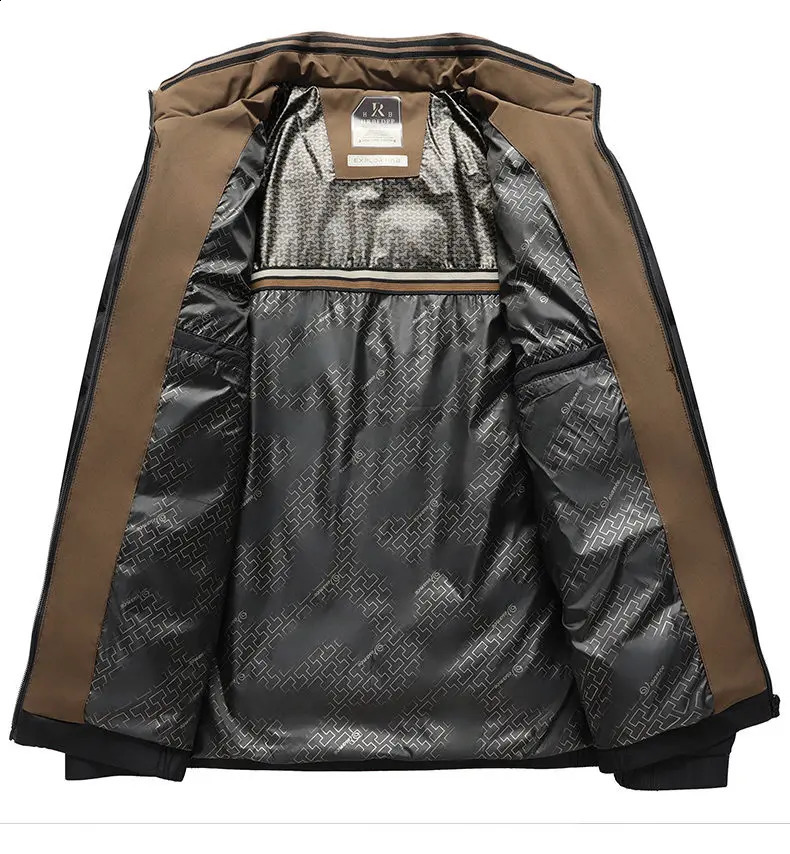 2026 Winter Selling Parka Men Windproof Cottonpadded Casual Thickened Solid Color Jacket Stand Collar Coat 250911