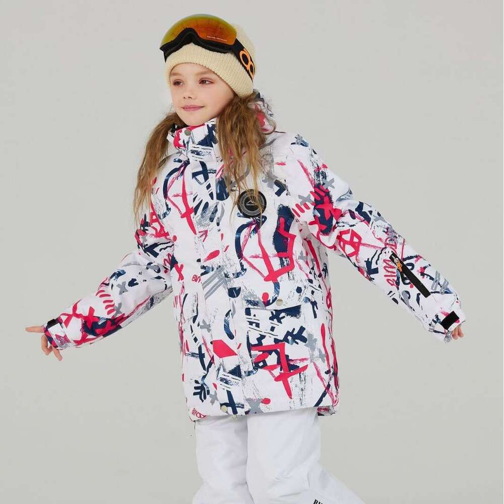 Kid's Clothing Children's Ski Suit Set Single Double Board Thick Warm Outdoor Skiing